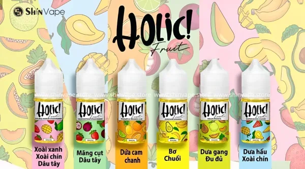 Holic Xoài Dưa Hấu Lạnh 30ml - Holic Fruit Watermelon Mango