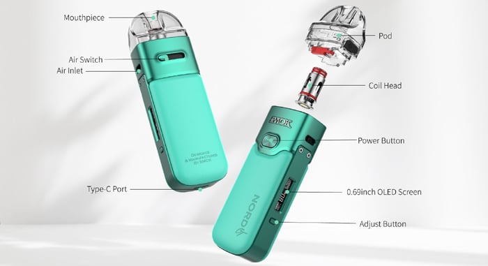 Aspire Flexus Blok - Trải nghiệm hút: êm, vị rõ, hợp nhiều kiểu người dùng