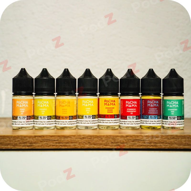 Pacha Mama Plus Premium Salt Strawberry Orange Banana 30ml 