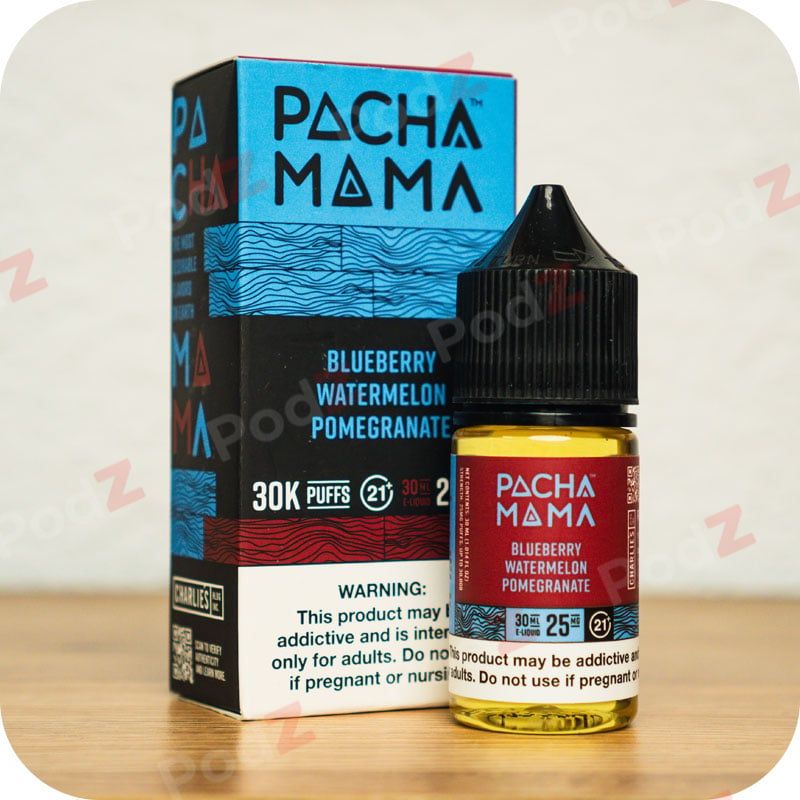 Pacha Mama Plus Premium Salt Strawberry Kiwi Ice 30ml 