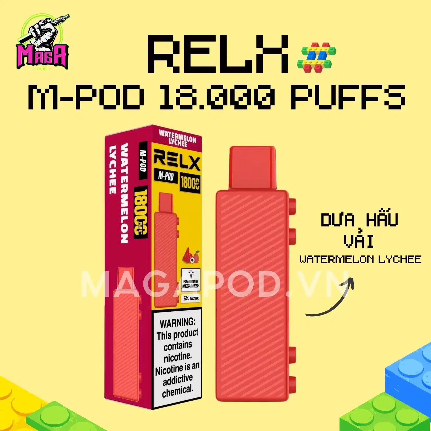 Pod Dầu Relx Pod Pro 2 Smooth Mango - Chính Hãng