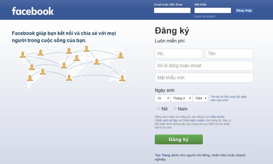 Đăng nhập Facebook - Hiểu đúng về thao tác truy cập tài khoản
