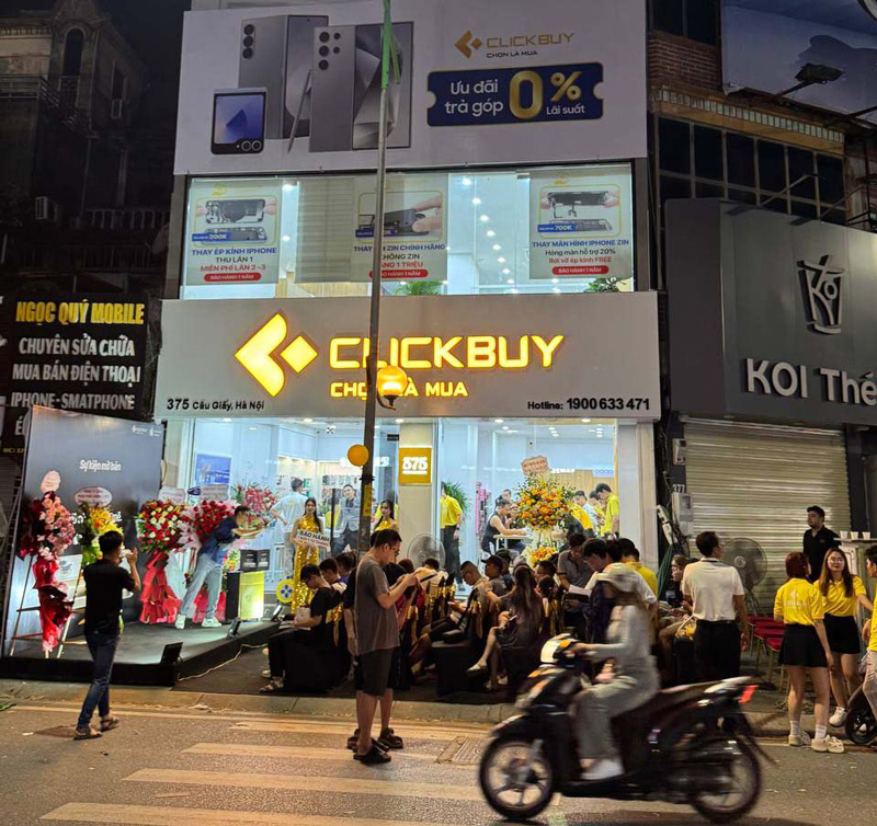 Clickbuy - Giao diện tìm kiếm và cách xem sản phẩm