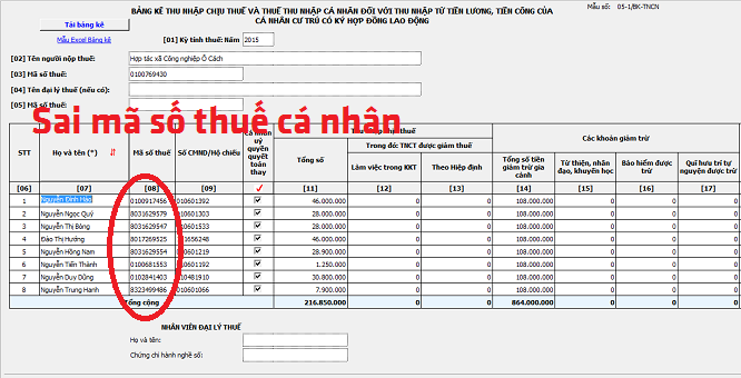 Mã số thuế cá nhân - Tra cứu trên cổng thông tin chính thức của Cục Thuế