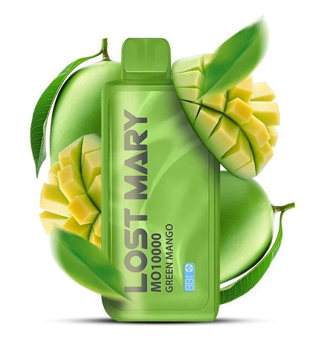 Lost Mary MO10000 Green Mango - Pod 1 Lần Có Sạc