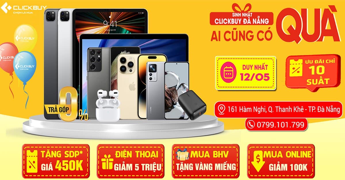 Clickbuy - Danh mục sản phẩm phổ biến