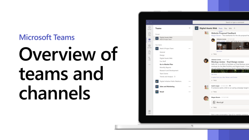 Microsoft team - Chia sẻ tài liệu và cộng tác công việc
