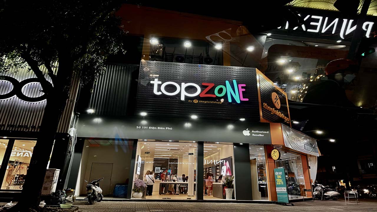 Topzone - Danh mục sản phẩm khá đầy đủ