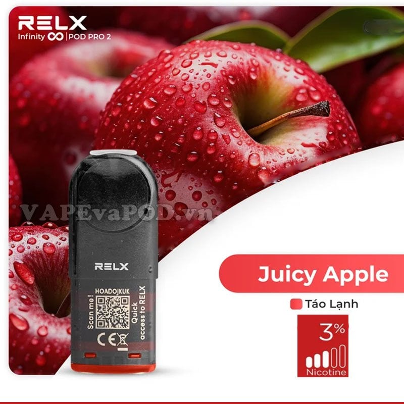 Pod Dầu Relx Pod Pro 2 Crisp Apple - Chính Hãng